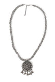German Silver Partywear Silver Ghunghru Bead Designer Pendant