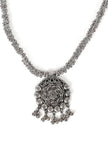 German Silver Partywear Silver Ghunghru Bead Designer Pendant
