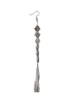 Trendy Stylish German Silver Partywear Round Shaped Square Bead Maangtikka