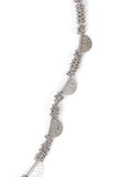 German Silver Designer Pendant Charm With Ghunghru Chain Lightweight Necklace