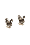 Regal Peacock Elegance Earrings
