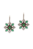 Emerald Bloom Earrings