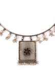 Vintage Floral Bead Hasli