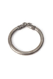 Majestic Peacock Silver Adjustable Bracelet
