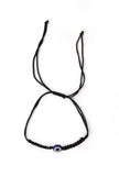 Adjustable Nazar Suraksha Anklet with Black Thread & Evil Eye Protector