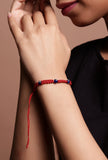 Negative Energy Shield: Adjustable Eye Fabric Bracelet