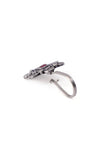 Flowered hand design nosepin