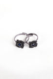 Topaz German Silver Adjustable Toe Ring