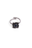 Shapphire Stone German Silver Adjustable Toe Ring