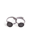 Mandala Pattern German Silver Adjustable Toe Ring