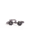 Kumudini German Silver Adjustable Toe Ring