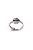 Kumudini German Silver Adjustable Toe Ring