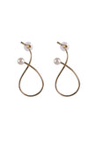Graceful Infinity Wire Earrings