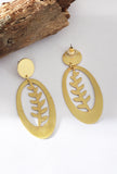 Golden Fern Earrings