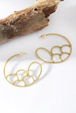 Heavenly Swirl Hoops