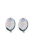 Teal Serenity Laxmi Studs