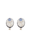 Black Velvet Lakshmi Pearl Earrings