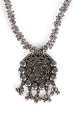Oxidized Vintage Coin Necklace