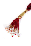 Svarnika Temple Heritage Kemp Necklace Set with Pearls