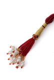 Tanirika Temple Heritage Kemp Necklace Set with Pearls