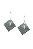 Champagne Square Drops Earrings