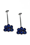 Azure Blossom Drop Bugadi Earrings