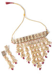 Rajwada Ruby Jhumar Choker