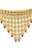Rajwada Ruby Jhumar Choker