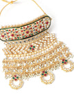 Kundan Pearl Bridal Choker Set