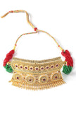 Regal Ruby Kundan Choker Necklace