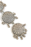 Punjabi Heritage Silver Paranda for Braided Hair