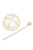 Swarna Chakra Brass Juda Pin