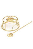 Royal Spiral Cage Brass Juda Pin