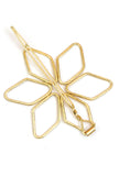 Flora Frame Gold Brass Juda pin