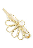 Soft Petal Gold Brass Juda Pin