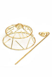 Golden Mandala Dome Brass Juda Pin
