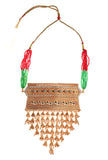 Royal Green Stone Rajasthani Statement Necklace