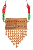 Royal Pink Stone Rajasthani Statement Necklace