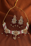 Temple Pink Pearl Necklace