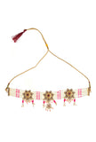 Temple Pink Pearl Necklace