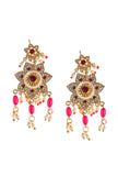 Temple Pink Pearl Necklace