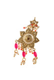 Temple Pink Pearl Necklace