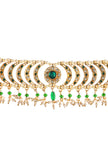 Emerald Pearl Kundan Necklace Set