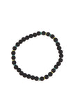 Natural Onyx, Wood & Thread Bracelet Collection