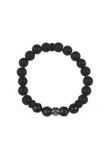 Midnight Onyx Energy Bracelet Set Of 2 For Men