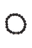 Midnight Onyx Energy Bracelet Set Of 2 For Men