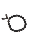 Pearl Elegance & Onyx Power His-Her Bracelet Duo