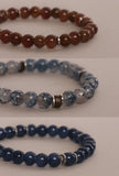 Aura Natural Stone Bracelet Collection