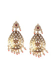 Maharani Ruby Pearl Statement Necklace Set