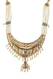Maharani Emerald Antique Necklace Set